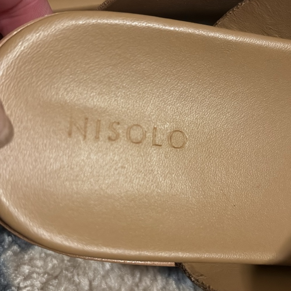 NWOT Nisolo Ella Flatform Slide Sandals - Size 10 - Picture 4 of 6